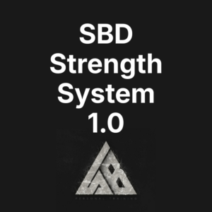 SBD Strength System 1.0
